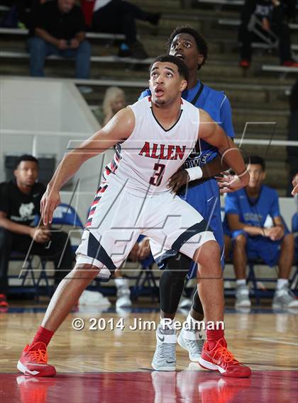 Thumbnail 2 in Allen vs. North Crowley (McDonald's Texas Invitational) photogallery.