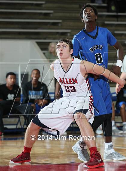 Thumbnail 3 in Allen vs. North Crowley (McDonald's Texas Invitational) photogallery.