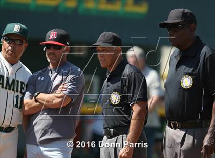 Thumbnail 1 in Mission Viejo @ Damien (CIF-SS D2 Quarterfinal) photogallery.