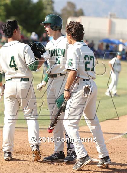 Thumbnail 2 in Mission Viejo @ Damien (CIF-SS D2 Quarterfinal) photogallery.