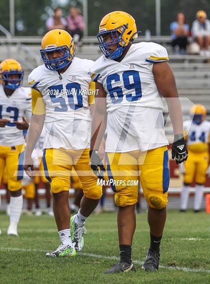 Thumbnail 2 in Auburndale vs Lake Gibson (Spring Game) photogallery.