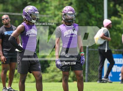 Thumbnail 1 in Southwind vs Trinity Christian Academy (U of Memphis 7v7) photogallery.
