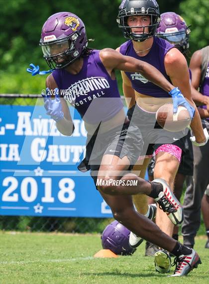 Thumbnail 3 in Southwind vs Trinity Christian Academy (U of Memphis 7v7) photogallery.