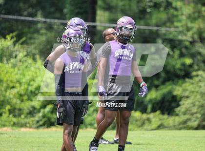 Thumbnail 1 in Southwind vs Trinity Christian Academy (U of Memphis 7v7) photogallery.
