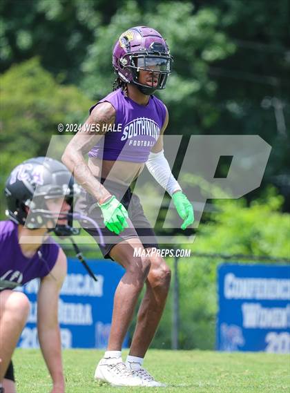 Thumbnail 2 in Southwind vs Trinity Christian Academy (U of Memphis 7v7) photogallery.