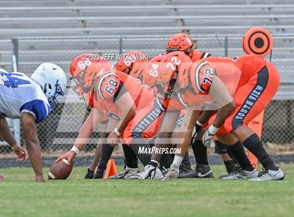 Thumbnail 3 in South View vs Triton (Cumberland County Schools Football Jamboree 2023) photogallery.