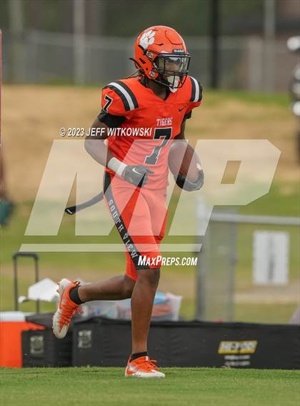 Thumbnail 1 in South View vs Triton (Cumberland County Schools Football Jamboree 2023) photogallery.