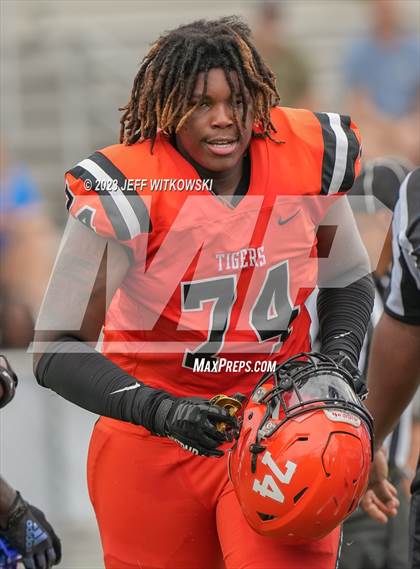 Thumbnail 2 in South View vs Triton (Cumberland County Schools Football Jamboree 2023) photogallery.