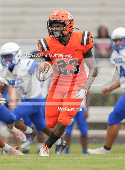 Thumbnail 1 in South View vs Triton (Cumberland County Schools Football Jamboree 2023) photogallery.