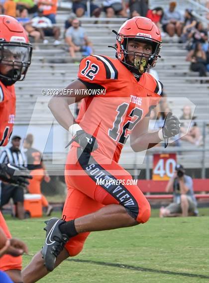 Thumbnail 1 in South View vs Triton (Cumberland County Schools Football Jamboree 2023) photogallery.