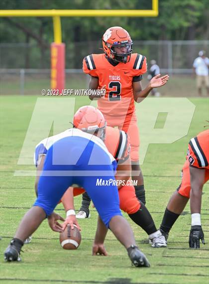 Thumbnail 1 in South View vs Triton (Cumberland County Schools Football Jamboree 2023) photogallery.