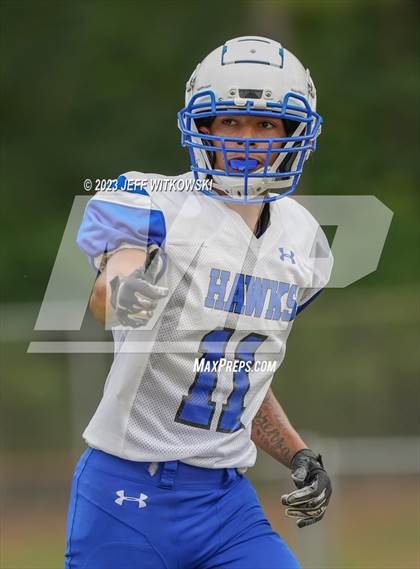 Thumbnail 2 in South View vs Triton (Cumberland County Schools Football Jamboree 2023) photogallery.