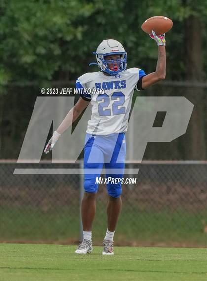 Thumbnail 2 in South View vs Triton (Cumberland County Schools Football Jamboree 2023) photogallery.