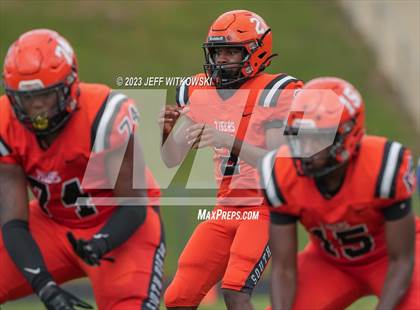 Thumbnail 3 in South View vs Triton (Cumberland County Schools Football Jamboree 2023) photogallery.