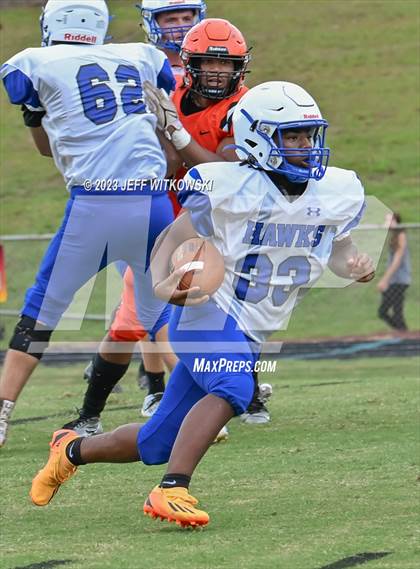 Thumbnail 3 in South View vs Triton (Cumberland County Schools Football Jamboree 2023) photogallery.