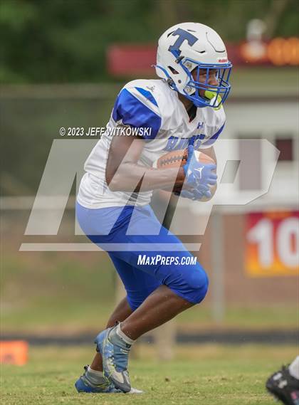 Thumbnail 3 in South View vs Triton (Cumberland County Schools Football Jamboree 2023) photogallery.