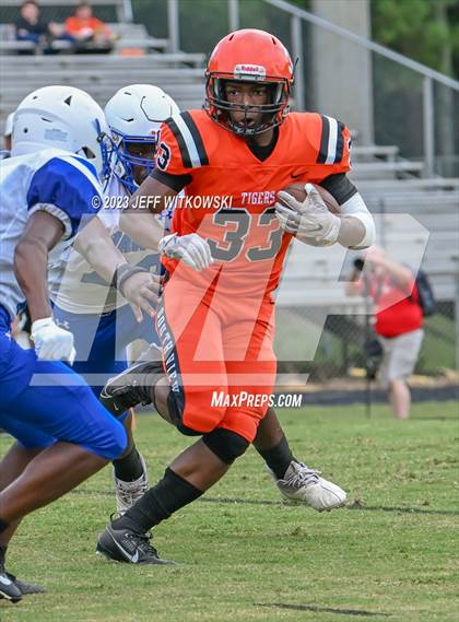 Thumbnail 2 in South View vs Triton (Cumberland County Schools Football Jamboree 2023) photogallery.