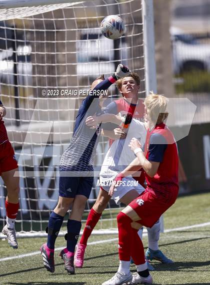 Thumbnail 3 in Crimson Cliffs vs. Mountain Crest (UHSAA 4A Semifinal) photogallery.