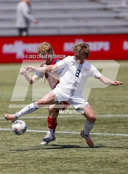 Thumbnail 1 in Crimson Cliffs vs. Mountain Crest (UHSAA 4A Semifinal) photogallery.