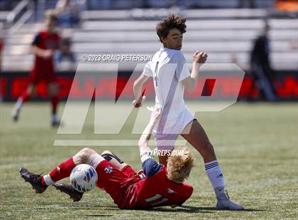 Thumbnail 2 in Crimson Cliffs vs. Mountain Crest (UHSAA 4A Semifinal) photogallery.
