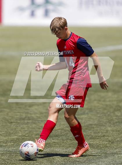 Thumbnail 2 in Crimson Cliffs vs. Mountain Crest (UHSAA 4A Semifinal) photogallery.