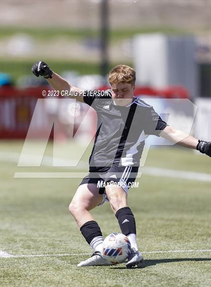 Thumbnail 1 in Crimson Cliffs vs. Mountain Crest (UHSAA 4A Semifinal) photogallery.
