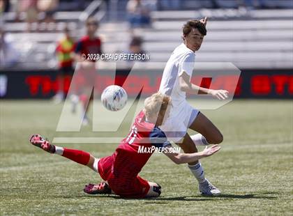 Thumbnail 1 in Crimson Cliffs vs. Mountain Crest (UHSAA 4A Semifinal) photogallery.