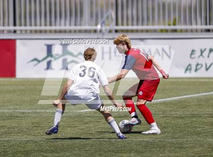 Thumbnail 3 in Crimson Cliffs vs. Mountain Crest (UHSAA 4A Semifinal) photogallery.