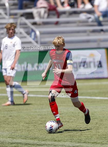 Thumbnail 1 in Crimson Cliffs vs. Mountain Crest (UHSAA 4A Semifinal) photogallery.