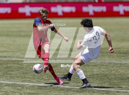 Thumbnail 3 in Crimson Cliffs vs. Mountain Crest (UHSAA 4A Semifinal) photogallery.