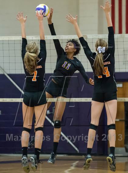 Thumbnail 2 in Fuquay-Varina @ Riverside (NCHSAA 4A Playoff) photogallery.