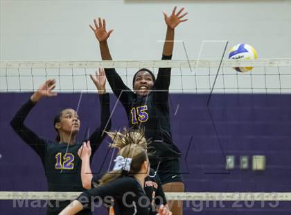 Thumbnail 3 in Fuquay-Varina @ Riverside (NCHSAA 4A Playoff) photogallery.