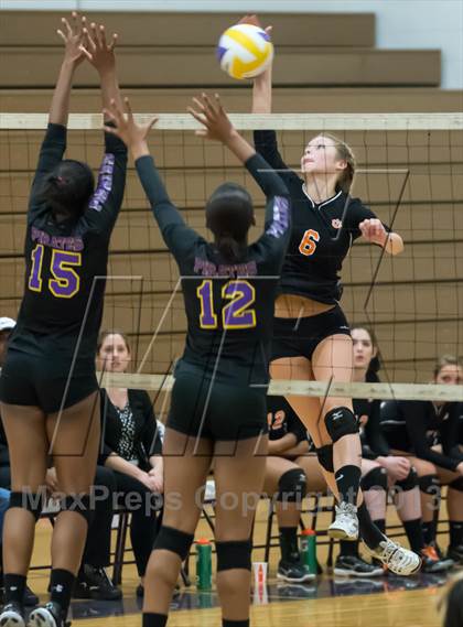 Thumbnail 3 in Fuquay-Varina @ Riverside (NCHSAA 4A Playoff) photogallery.