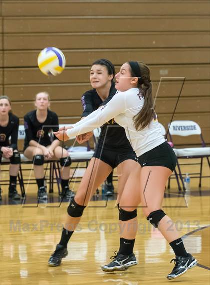 Thumbnail 3 in Fuquay-Varina @ Riverside (NCHSAA 4A Playoff) photogallery.