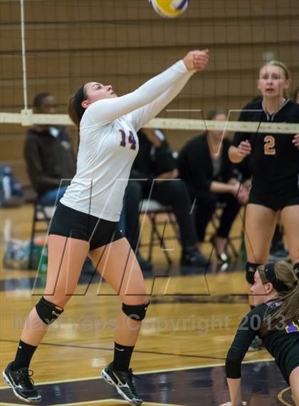 Thumbnail 1 in Fuquay-Varina @ Riverside (NCHSAA 4A Playoff) photogallery.