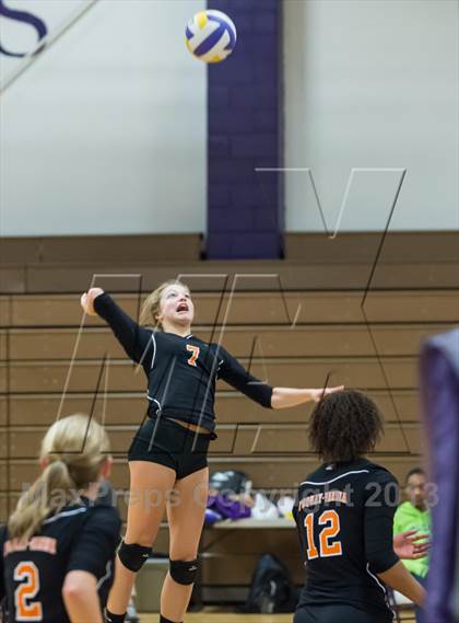 Thumbnail 2 in Fuquay-Varina @ Riverside (NCHSAA 4A Playoff) photogallery.