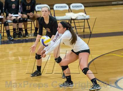 Thumbnail 3 in Fuquay-Varina @ Riverside (NCHSAA 4A Playoff) photogallery.