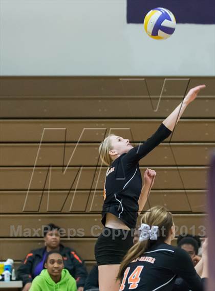 Thumbnail 3 in Fuquay-Varina @ Riverside (NCHSAA 4A Playoff) photogallery.