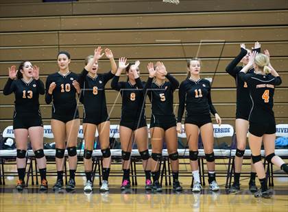 Thumbnail 3 in Fuquay-Varina @ Riverside (NCHSAA 4A Playoff) photogallery.