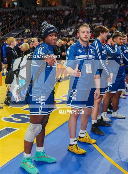 Thumbnail 2 in NYSPHSAA Wrestling Championships Podiums and Opening Ceremony photogallery.