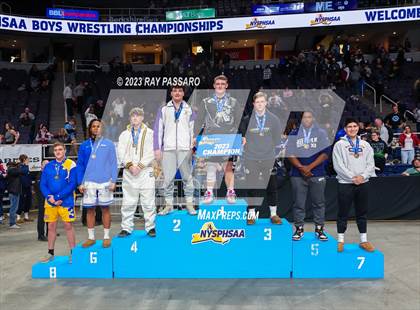 Thumbnail 2 in NYSPHSAA Wrestling Championships Podiums and Opening Ceremony photogallery.