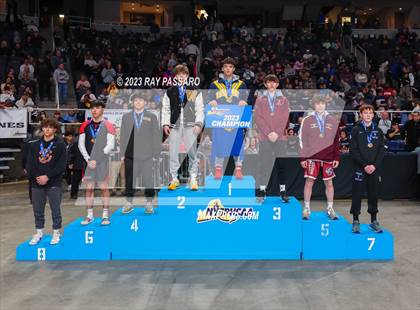 Thumbnail 2 in NYSPHSAA Wrestling Championships Podiums and Opening Ceremony photogallery.