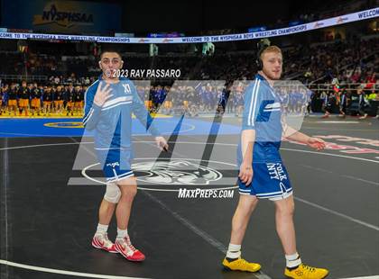 Thumbnail 2 in NYSPHSAA Wrestling Championships Podiums and Opening Ceremony photogallery.