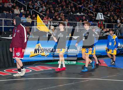 Thumbnail 3 in NYSPHSAA Wrestling Championships Podiums and Opening Ceremony photogallery.