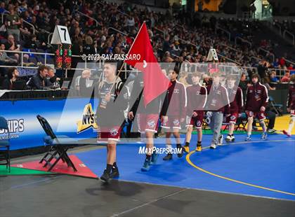Thumbnail 2 in NYSPHSAA Wrestling Championships Podiums and Opening Ceremony photogallery.