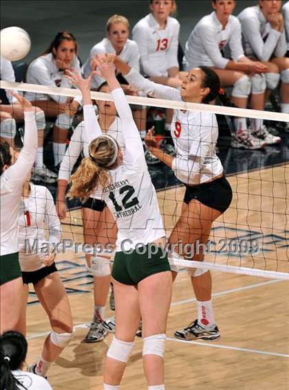 Thumbnail 3 in Sacred Heart Cathedral vs. Cathedral (CIF State D3 Final) photogallery.