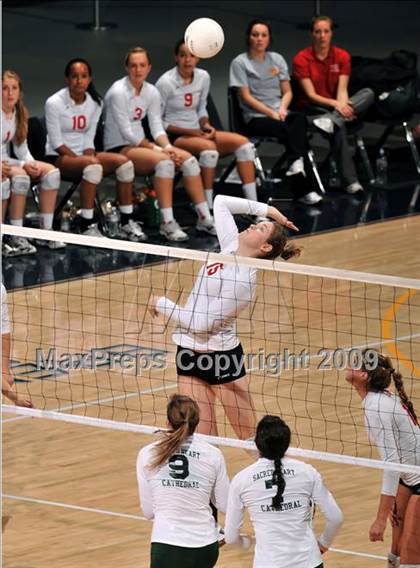Thumbnail 3 in Sacred Heart Cathedral vs. Cathedral (CIF State D3 Final) photogallery.