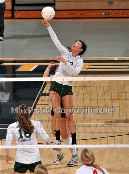 Thumbnail 1 in Sacred Heart Cathedral vs. Cathedral (CIF State D3 Final) photogallery.