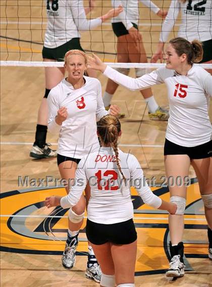 Thumbnail 3 in Sacred Heart Cathedral vs. Cathedral (CIF State D3 Final) photogallery.