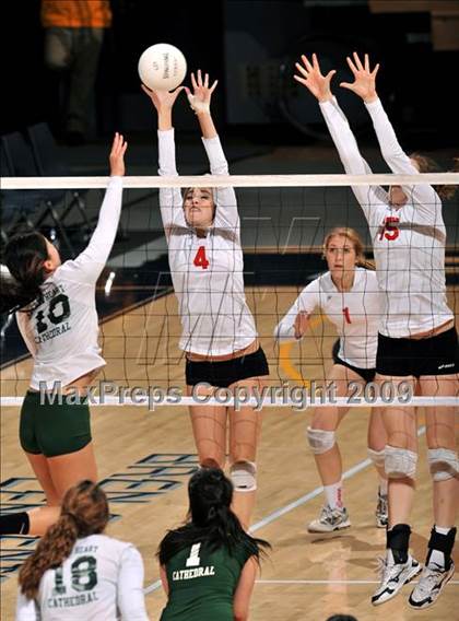 Thumbnail 1 in Sacred Heart Cathedral vs. Cathedral (CIF State D3 Final) photogallery.